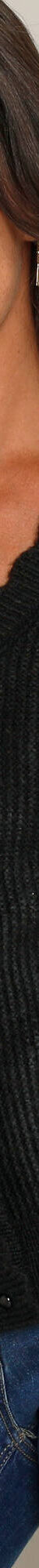 Gilet maille fantaisie, toucher doux (noir) Gilet maille fantaisie, toucher doux (noir)